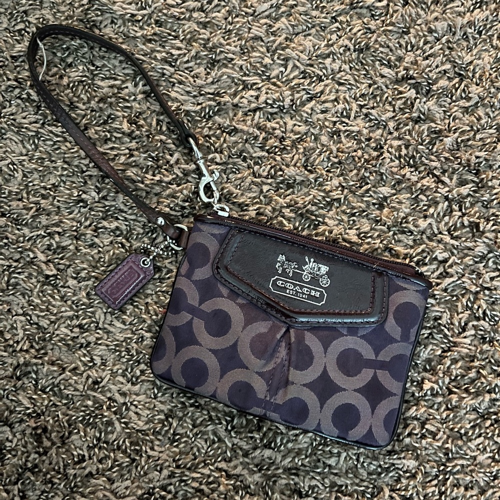 Coach wristlet.